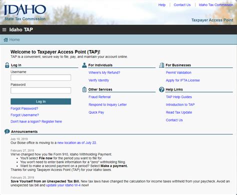 idaho permit login.